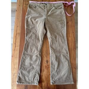 LRL Lauren Jeans Co. Ralph Lauren Corduroy Pants Flare Leg Size 10